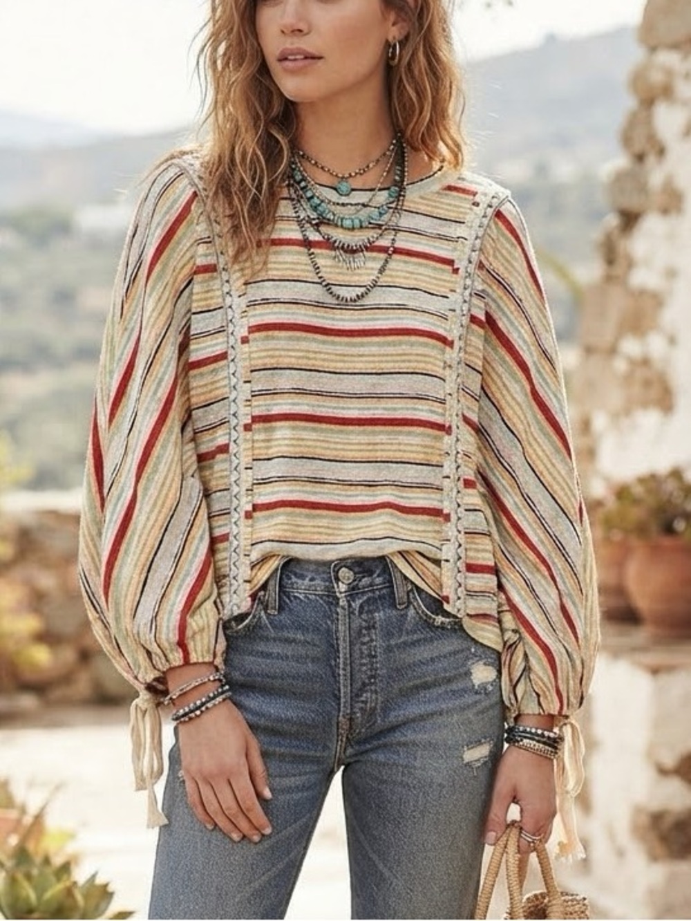 Free People We The Free Beachy Keen Top Size S